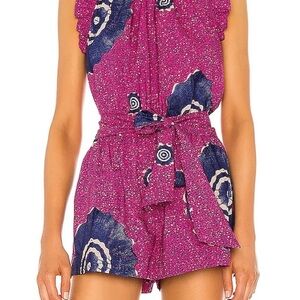 Ulla Johnson Martin shorts fuchsia shorts